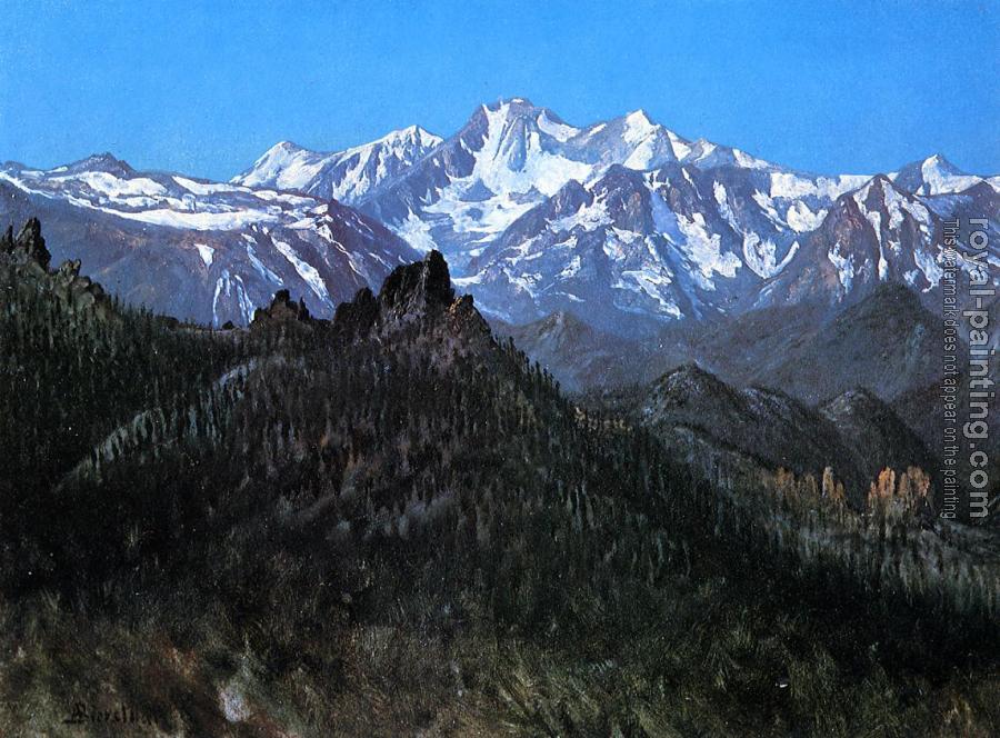 Albert Bierstadt : Sierra Nevada, From the Head of the Carson River